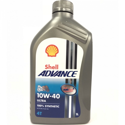 1 Liter Shell Advance Ultra 4T 10W-40
